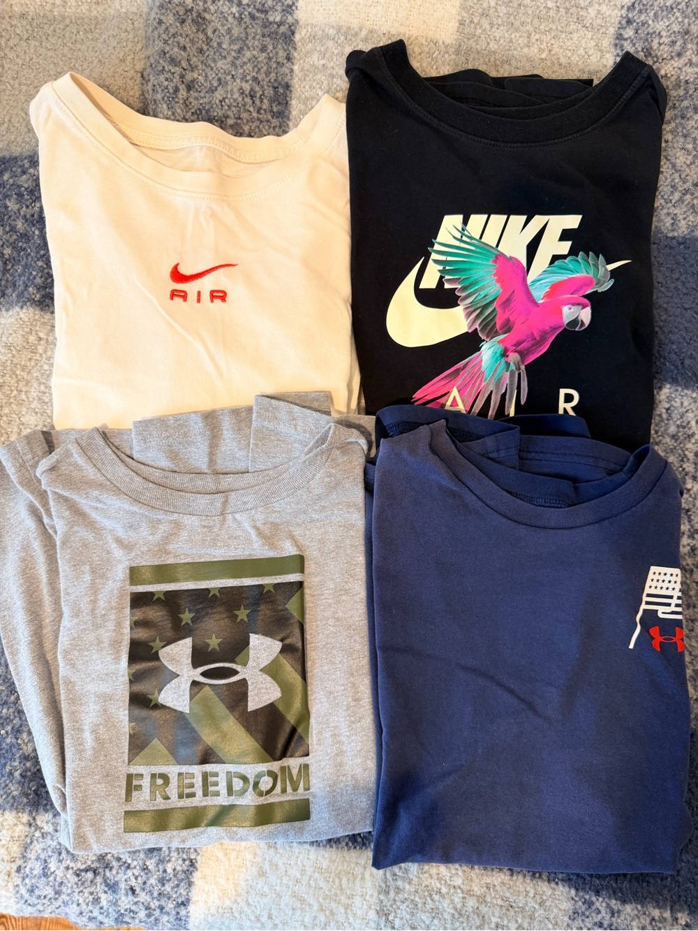 Nike Under Armour Athletic Bundle Boys XLarge Shirts